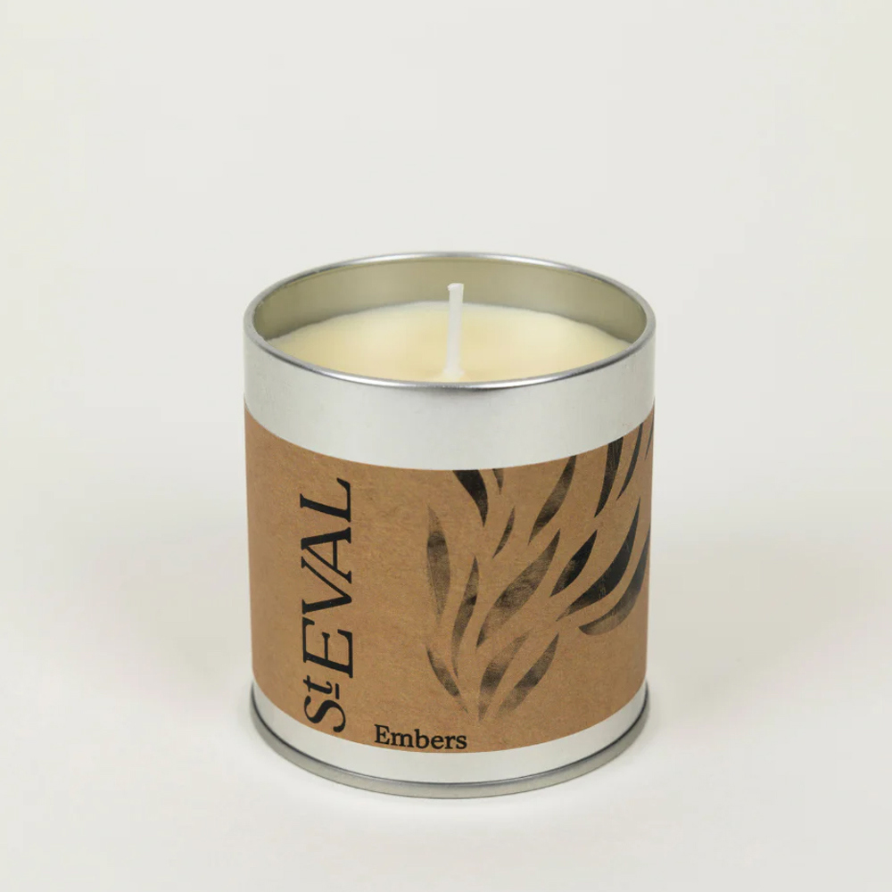 St Eval Embers Scented Tin Candle